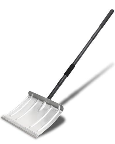 Schneeschieber mit Metallstreifen, 40cm...