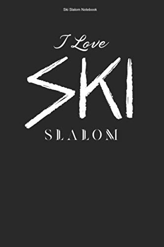 Ski Slalom Notebook: 100 Pages | Dot Grid...