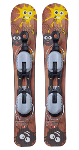 GPO Snowblade Mini Woody, Renn-Kurz-Ski inkl....