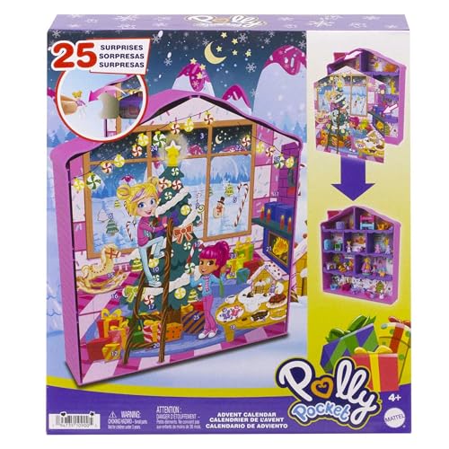 POLLY POCKET Adventskalender-Haus - 25...